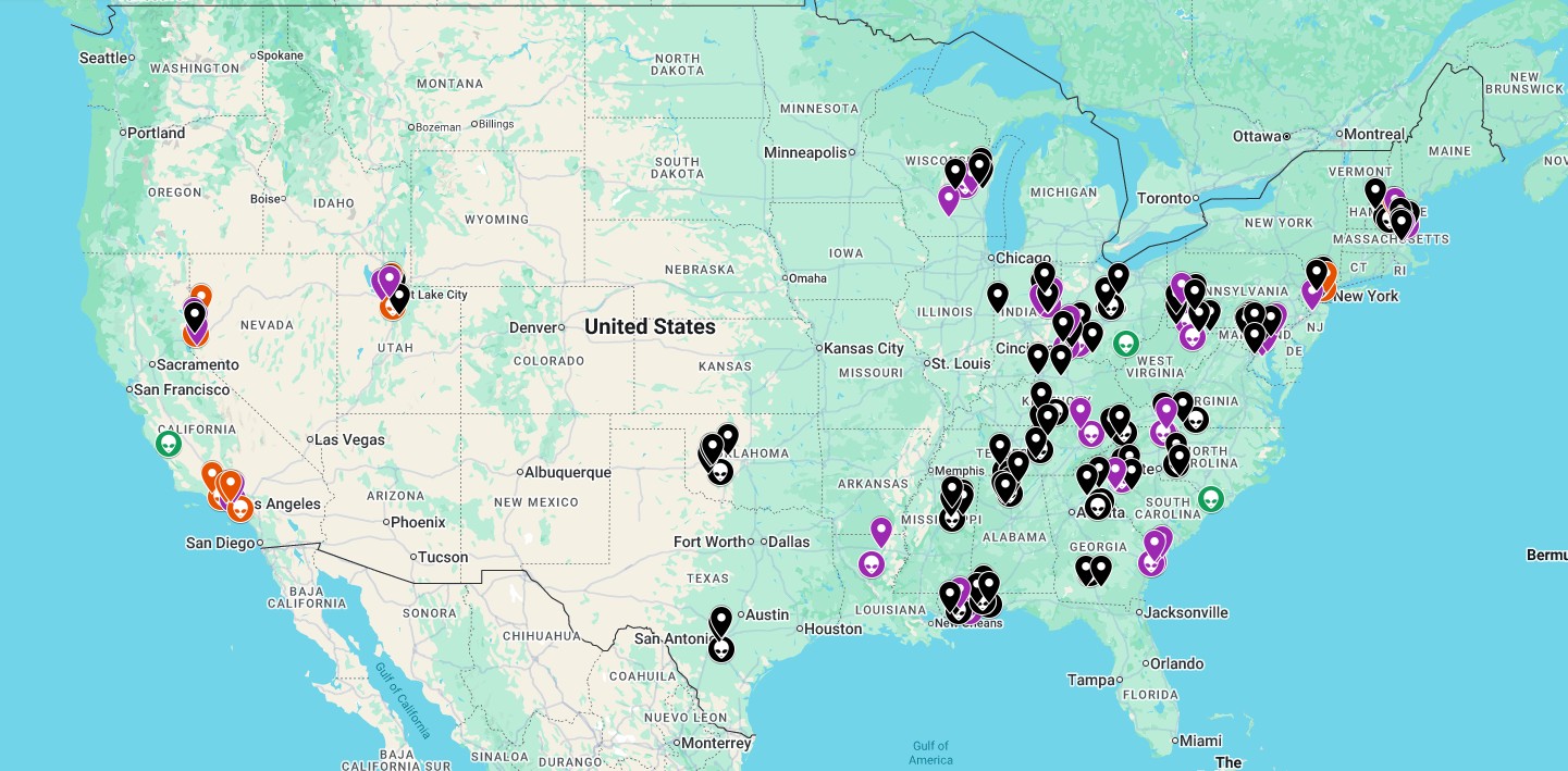 A Sky Alive: Cross-Comparing the 1973 Humanoid Wave and Unusual Weather Phenomena